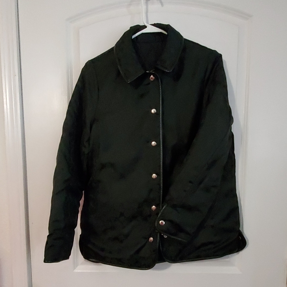 Coach Jacket Black Size M Women's - Picture 6 of 7